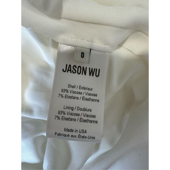 Jason Wu Collection Knotted Jersey Column Gown Size US0 $2995 - Picture 12 of 12